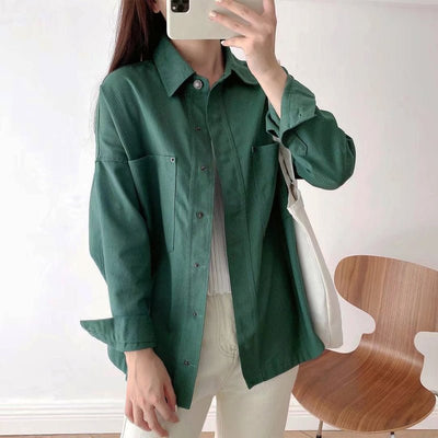 Alain® | Alessia Romano Washed Denim Jacket