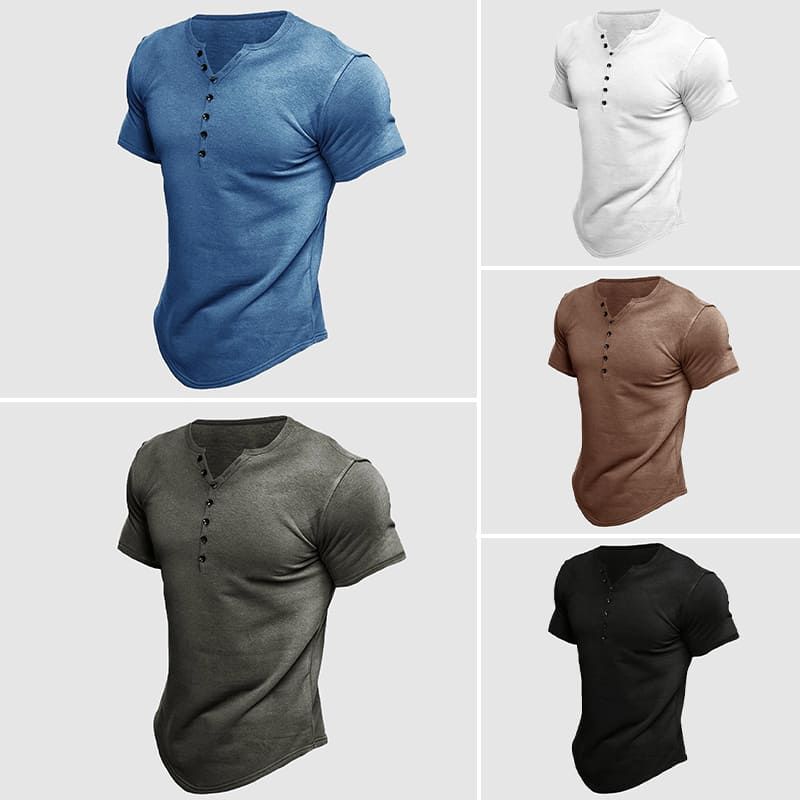 Albertico® | Alexander Heliot Boss Henley T-Shirt