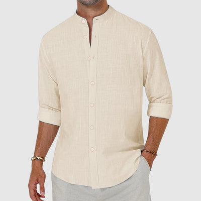 Alboin® | Alexander Heliot Henley Linen Shirt