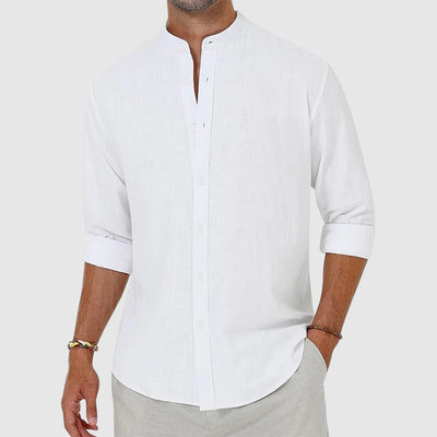 Alboin® | Alexander Heliot Henley Linen Shirt