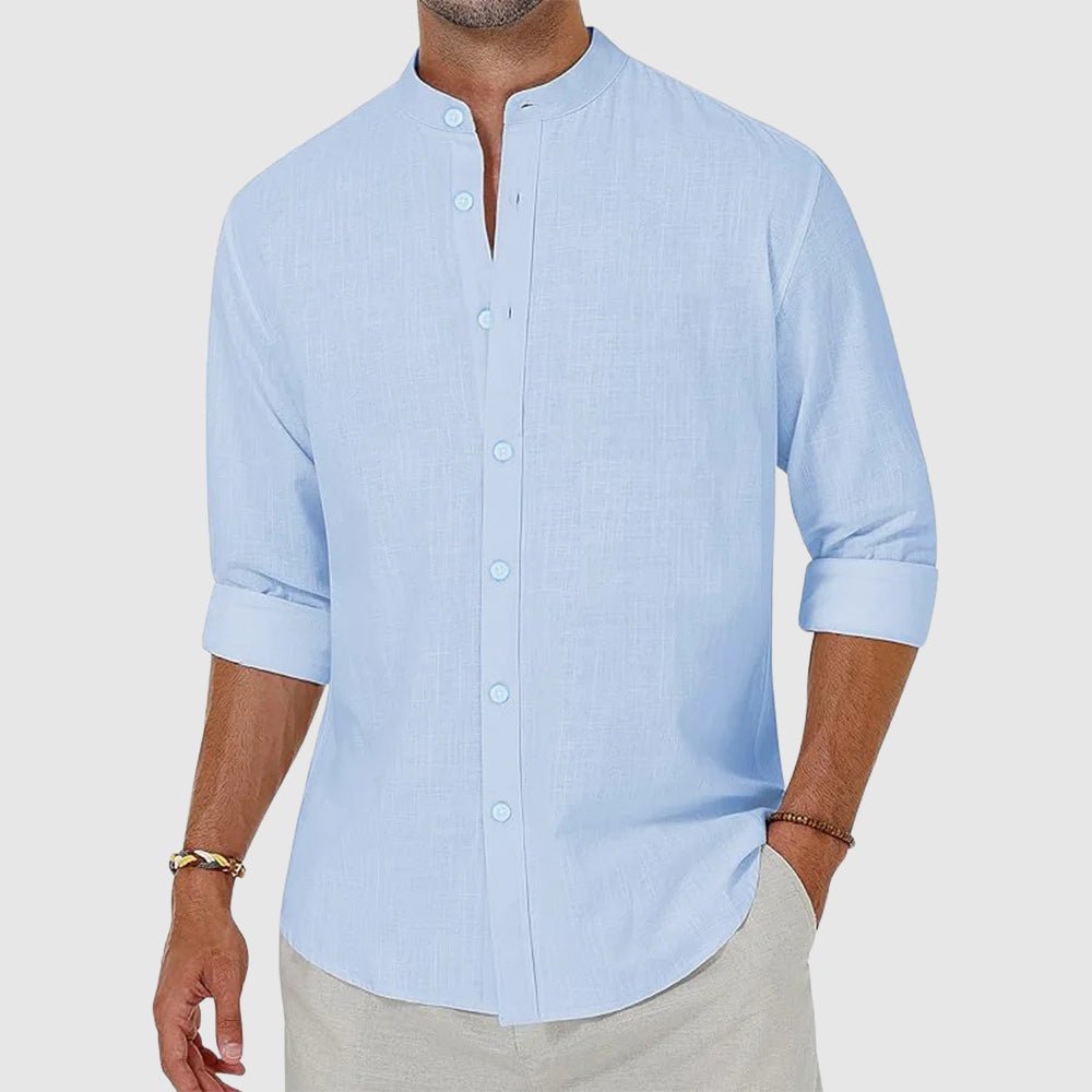 Alboin® | Alexander Heliot Henley Linen Shirt