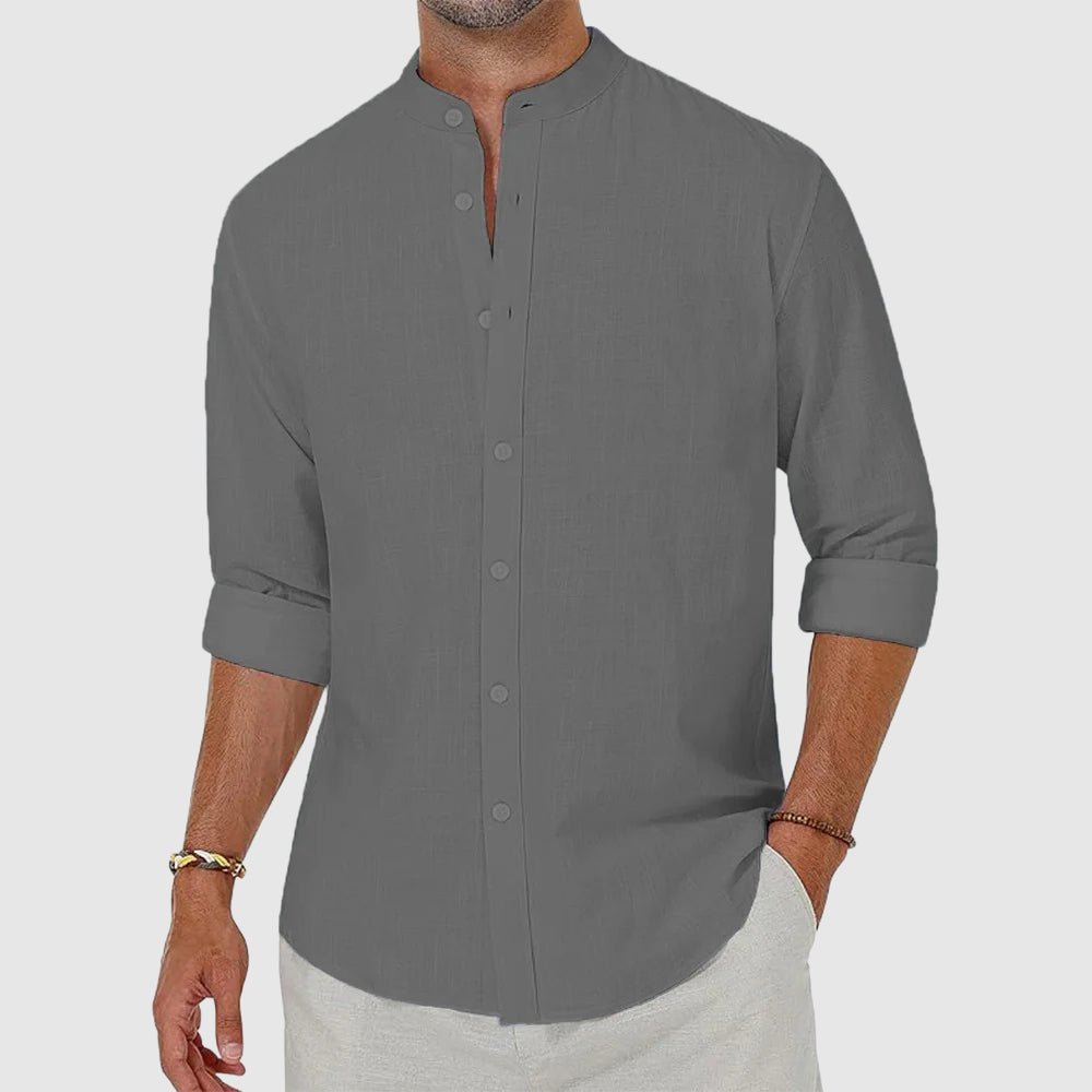 Alboin® | Alexander Heliot Henley Linen Shirt