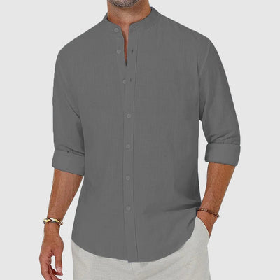Alboin® | Alexander Heliot Henley Linen Shirt