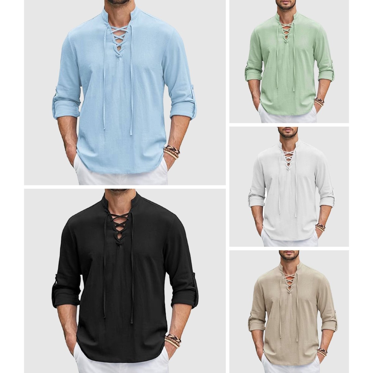 Alcino® | Alexander Heliot Pirate Linen Shirt
