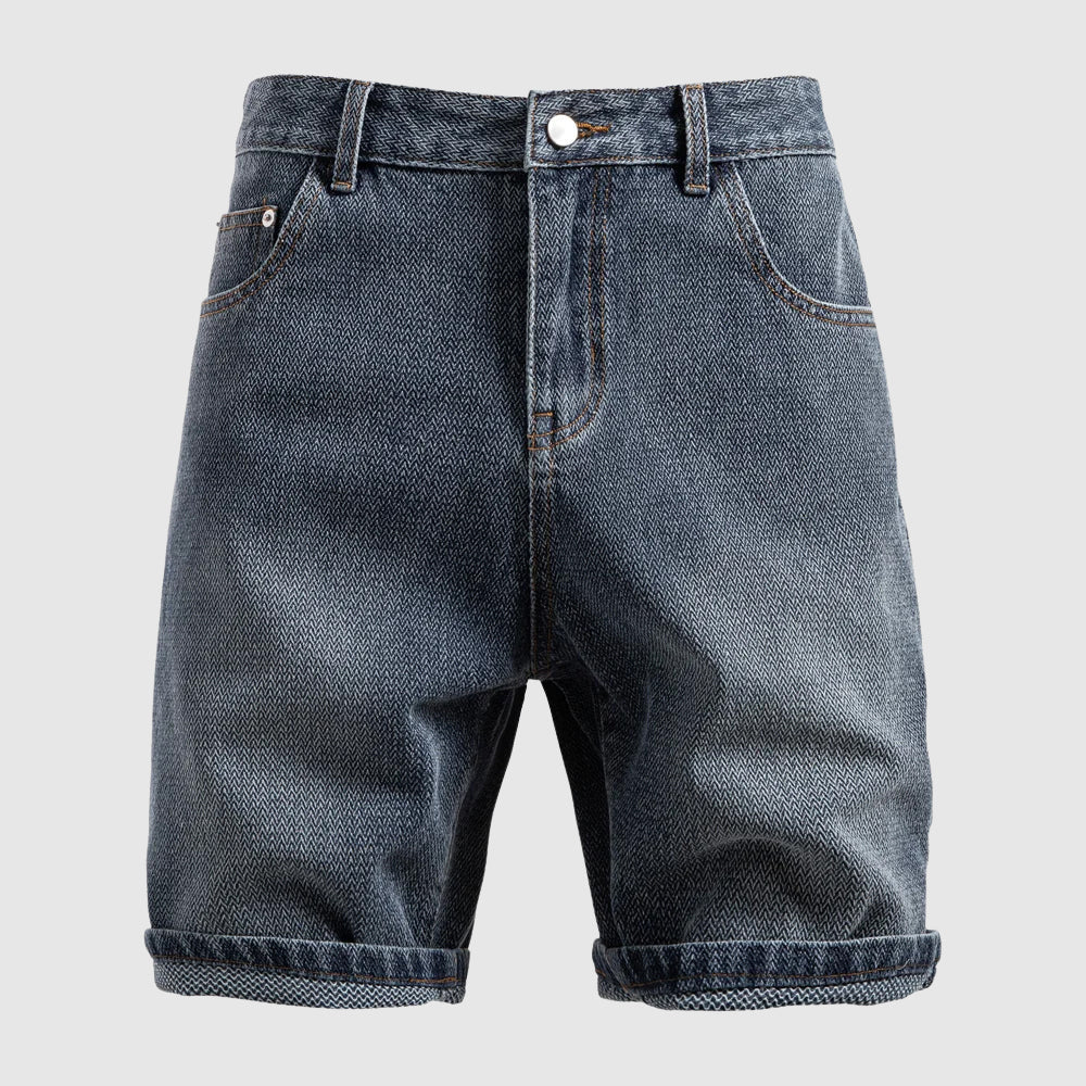 Alcmeon® | Alexander Heliot Retro Denim Shorts