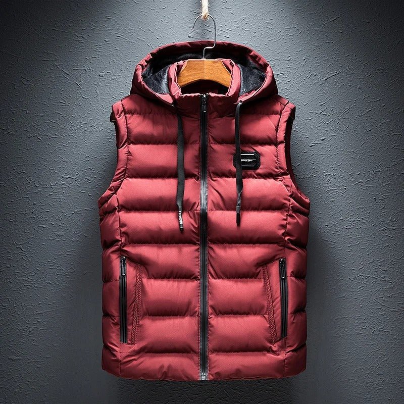 Brent® | Wintergilet Met Capuchon