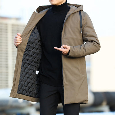 Aeneas | Waterproof winter jacket with hood