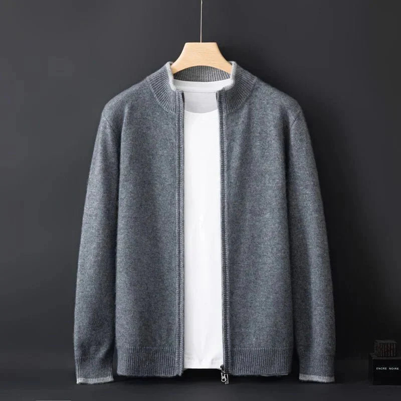 Keanu | Arnd – Cashmere jacket with zip