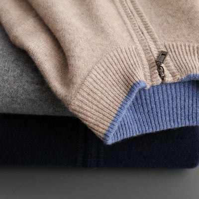 Keanu | Arnd – Cashmere jacket with zip
