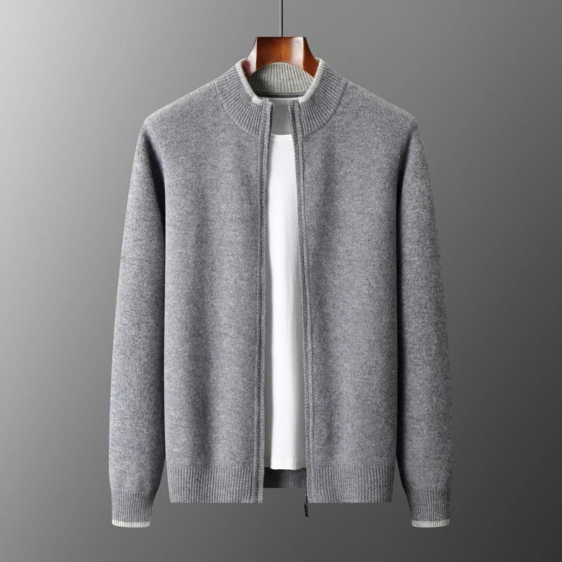 Keanu | Arnd – Cashmere jacket with zip