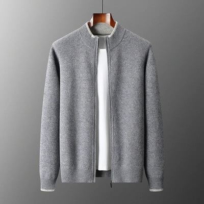 Keanu | Arnd – Cashmere jacket with zip