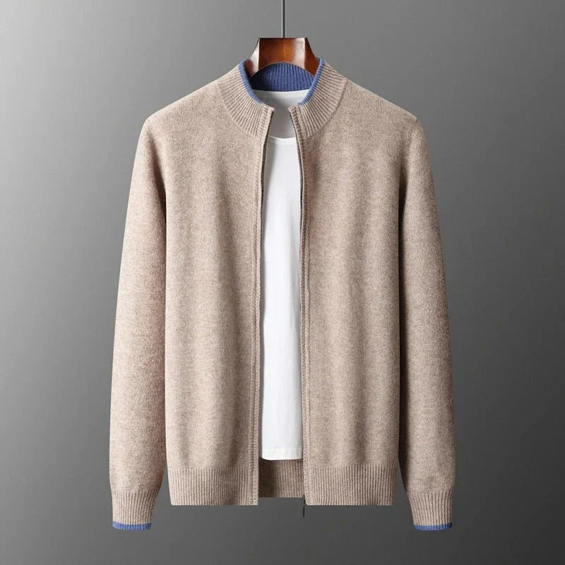 Keanu | Arnd – Cashmere jacket with zip