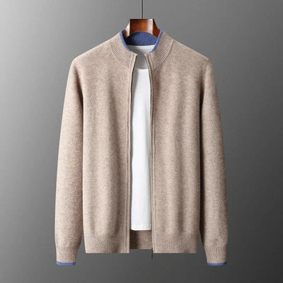 Keanu | Arnd – Cashmere jacket with zip