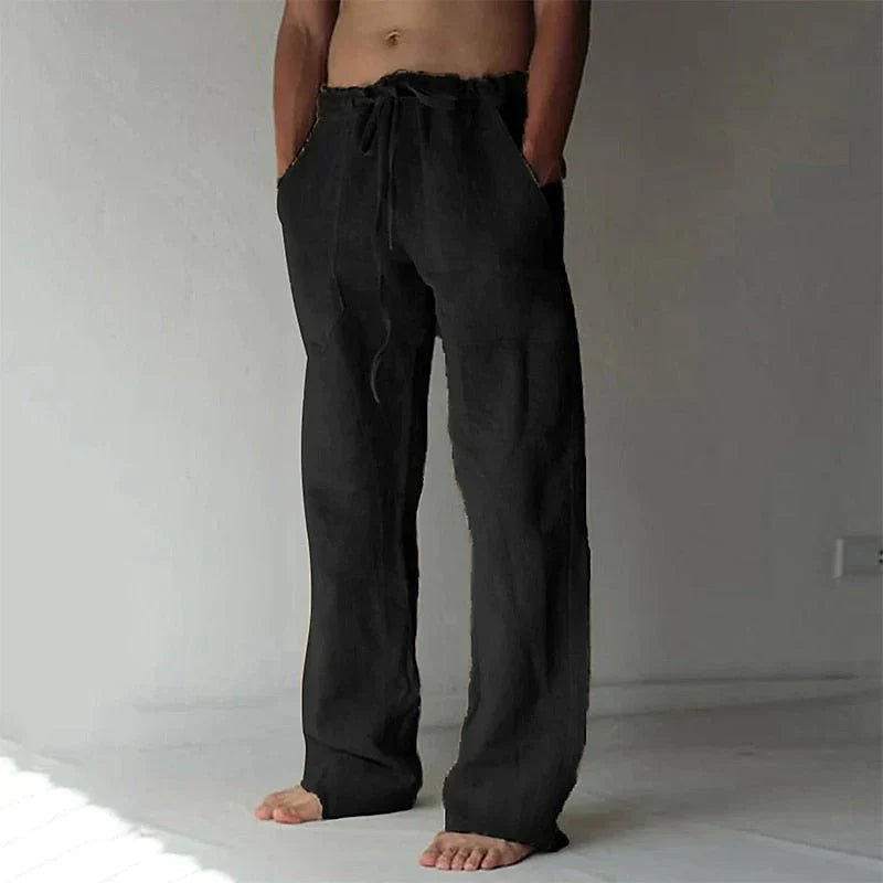 Hosea® | Men'S Baggy Linen Trousers