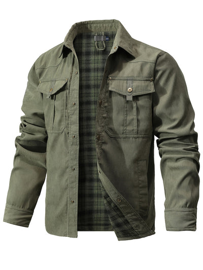 Nixon | Casual long-sleeved cargo jacket