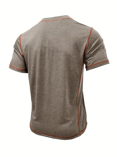 Malcolm | Short-sleeved button-down T-shirt