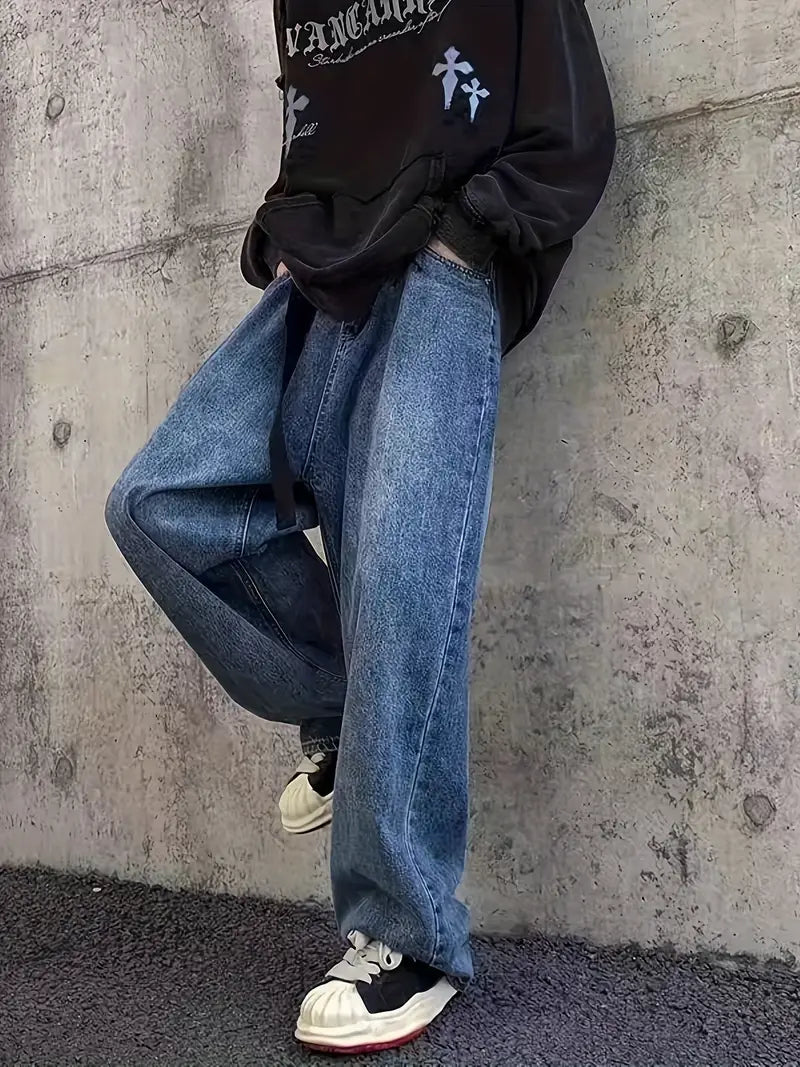 Jethro® | Wide Leg Baggy Pants