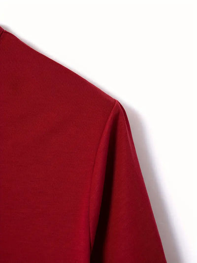 Ellis® | Solid, Casual V-Neck T-Shirt For Men