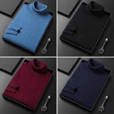 Edgardo® | Luxury Cashmere Turtleneck Sweater