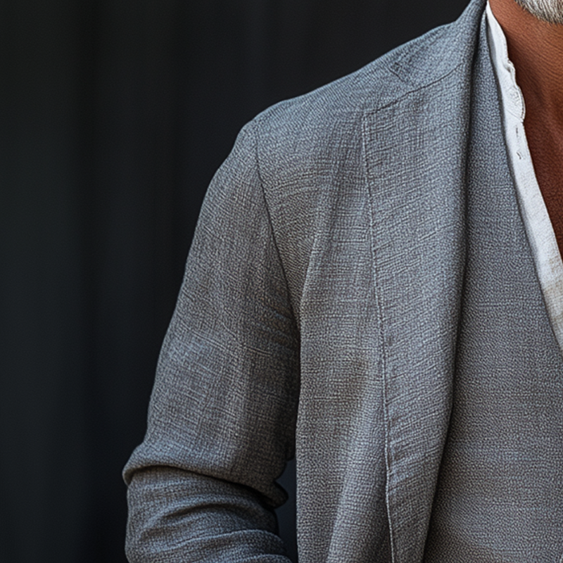Julius | Men'S Summer Fashion Light Linen Suit Jacket