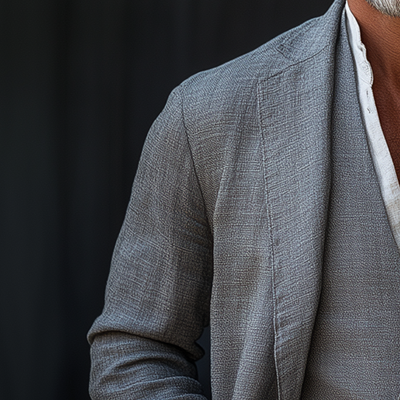 Julius | Men'S Summer Fashion Light Linen Suit Jacket