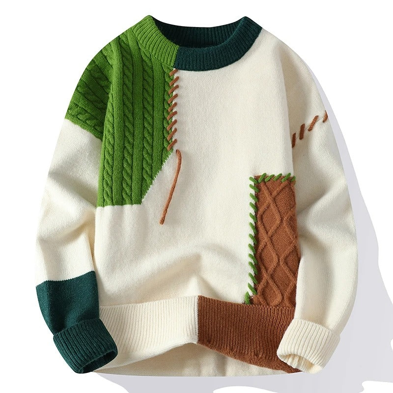 Nash | Vanguard Patchwork Sweater