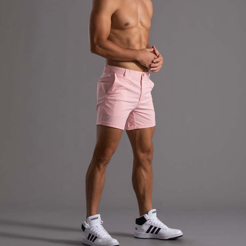 Men's Classic Casal Spring and Smmer Cotn Blend Shorts