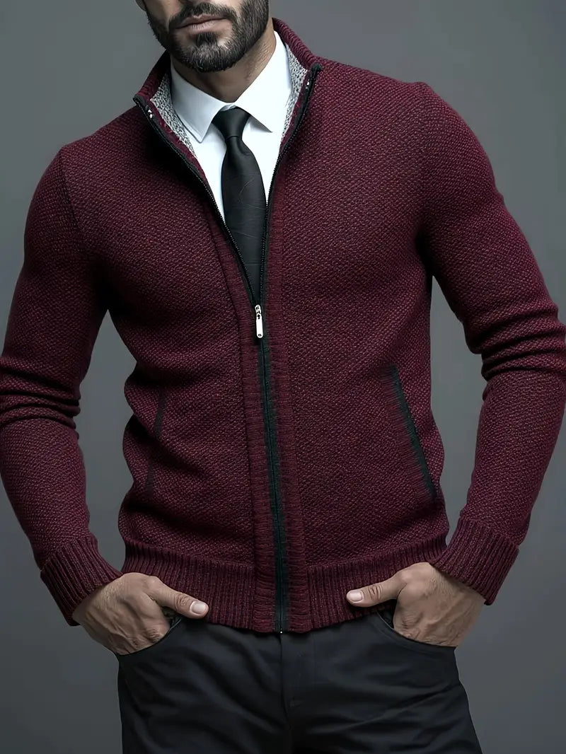 Eduardo | Elegant Business Cardigan