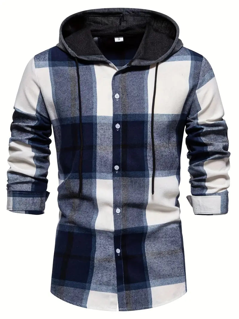 Longino® | Stylish Lightweight Hooded Shirt For Men