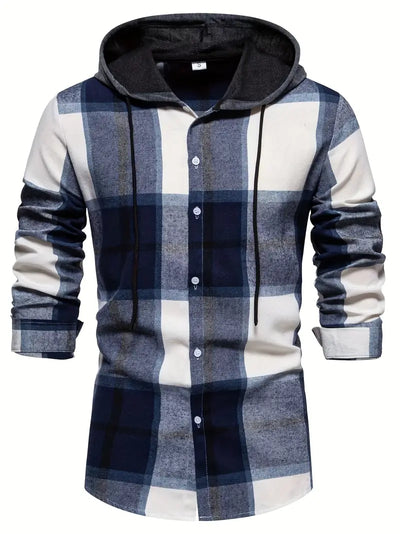 Larkin® | Stylish Lightweight Hooded Shirt For Men