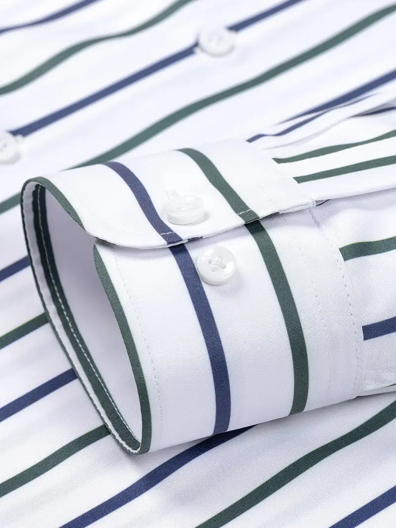 Brandon | Chic Striped Shirt