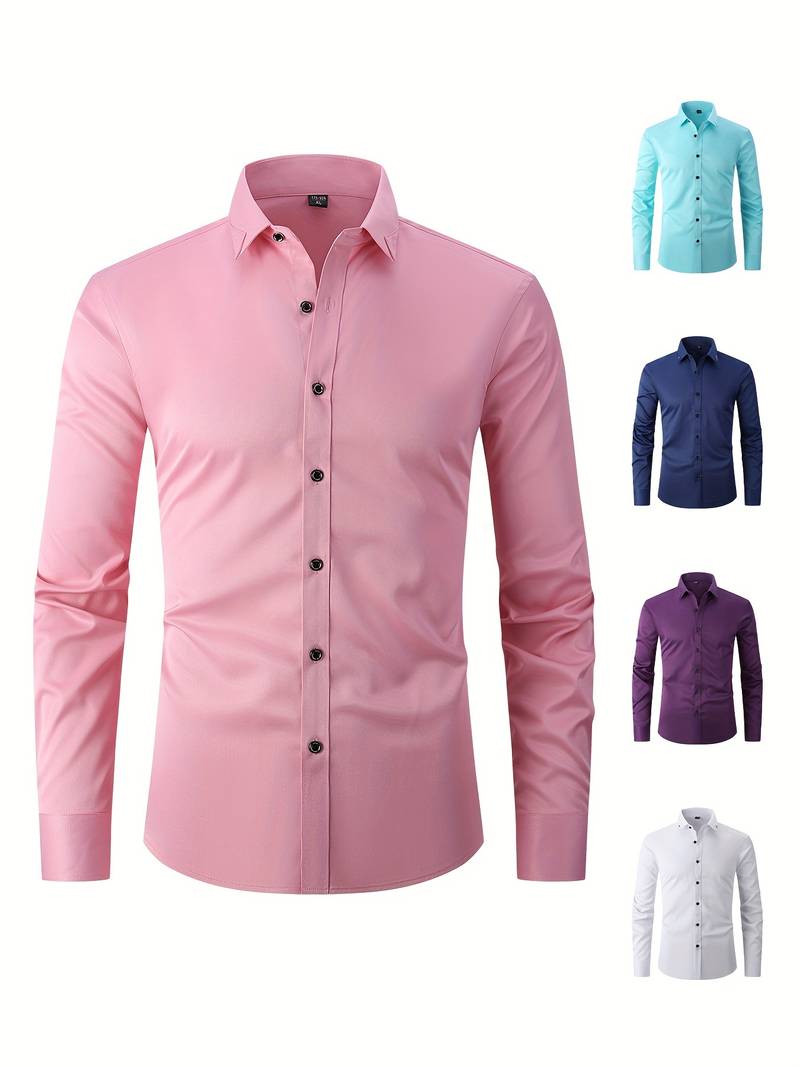 Lissa® | Long Sleeve Buttons For Men