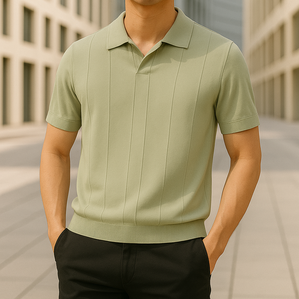 Leif® | Knit Polo Shirt