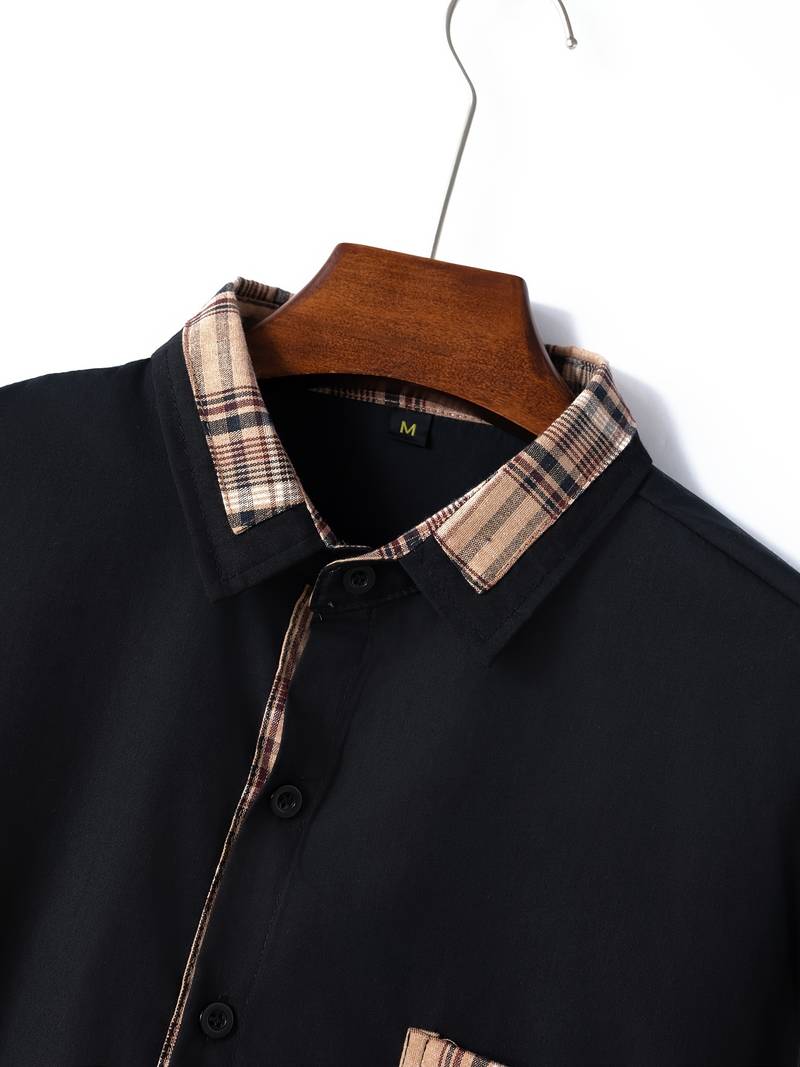 Louann® | Classic Long-Sleeved Shirt In A Checked Design