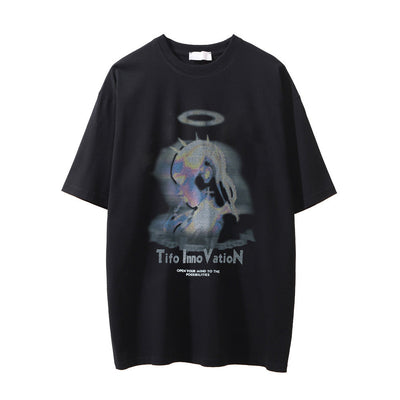Kemp® | Oversize T-Shirt Mit Print