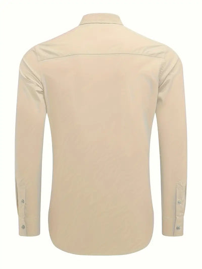 Lotis® | Casual Long-Sleeved Shirt With Button Placket