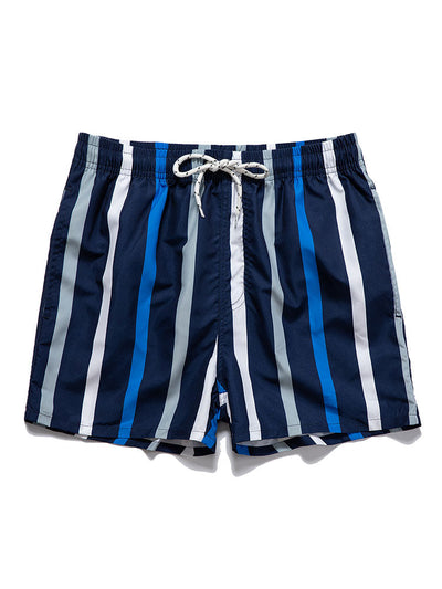 Walter® | Vertical Striped Print Swim Shorts