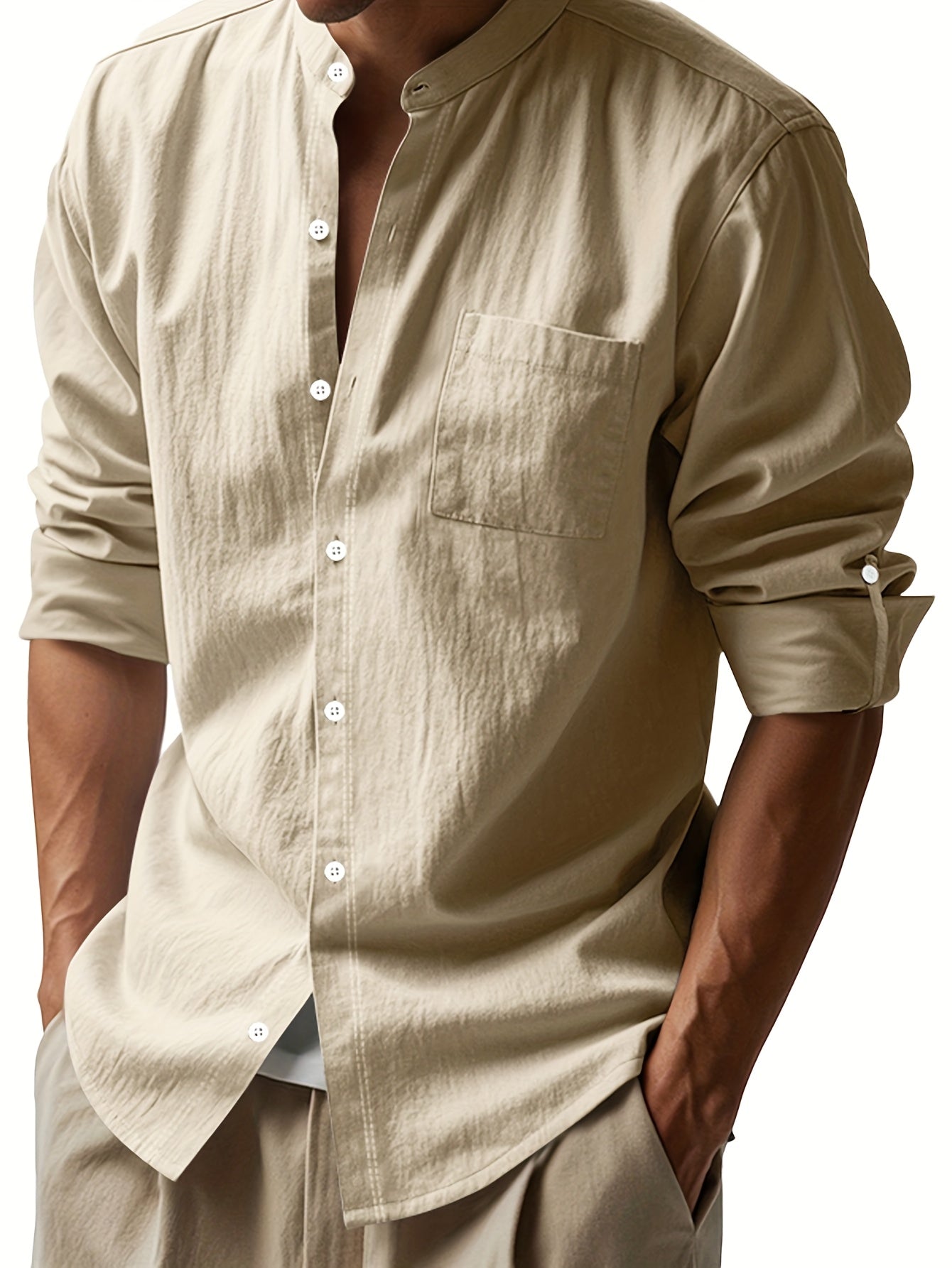 Mickey | Elegant Linen Shirt