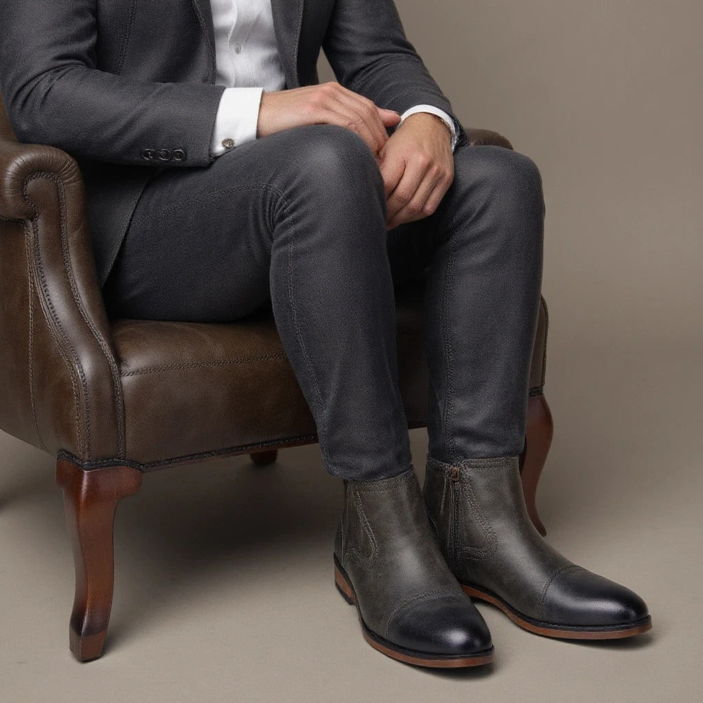 Christopher | Leather Chelsea Boots