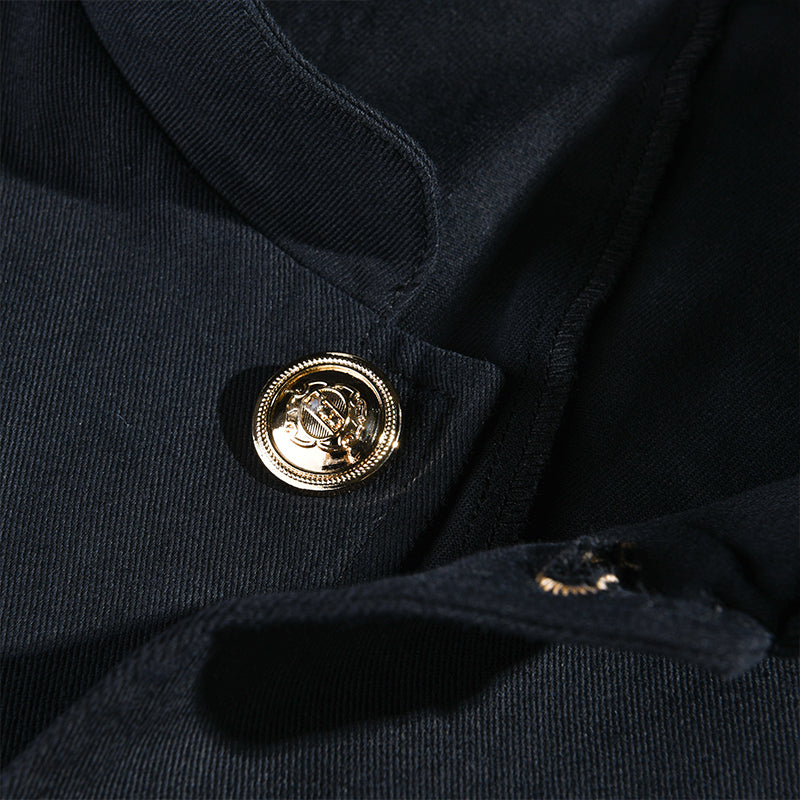 Sterling | Men's Vintage Casual Stand Collar Button Jacket