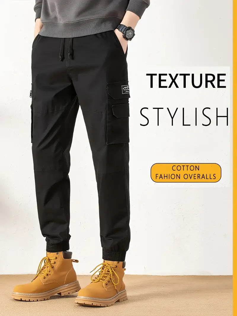 Gearoid® | Trendy, Solid Cargo Pants For Men