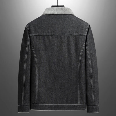 Cándido® | Boston Denim Sherpa Jacket