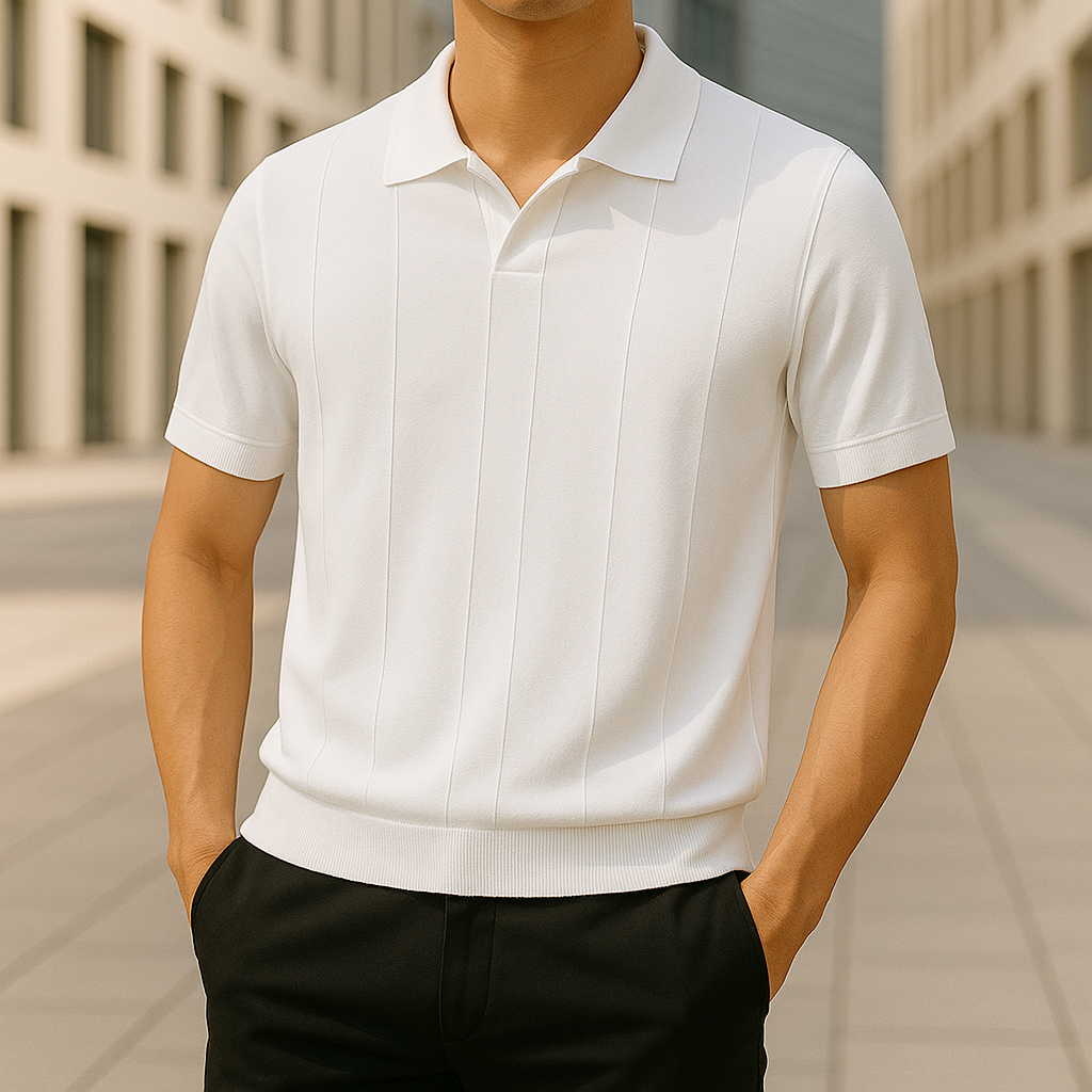 Leif® | Knit Polo Shirt