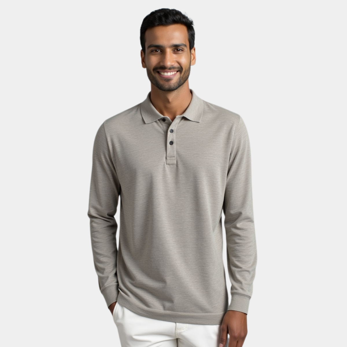 Kristoff® | Polo Shirt In 100% Merino Wool