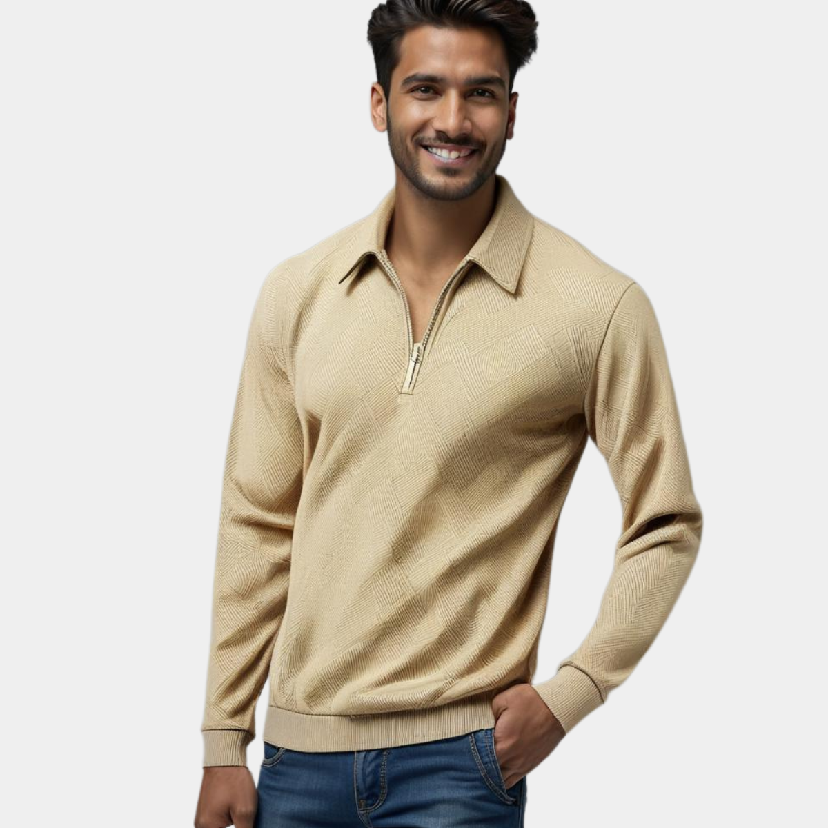 Aquiles® | Elegant Sweater With Collar