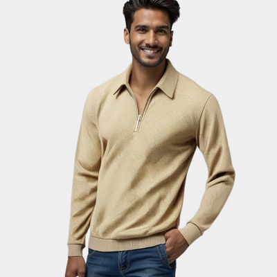 Aquiles® | Elegant Sweater With Collar