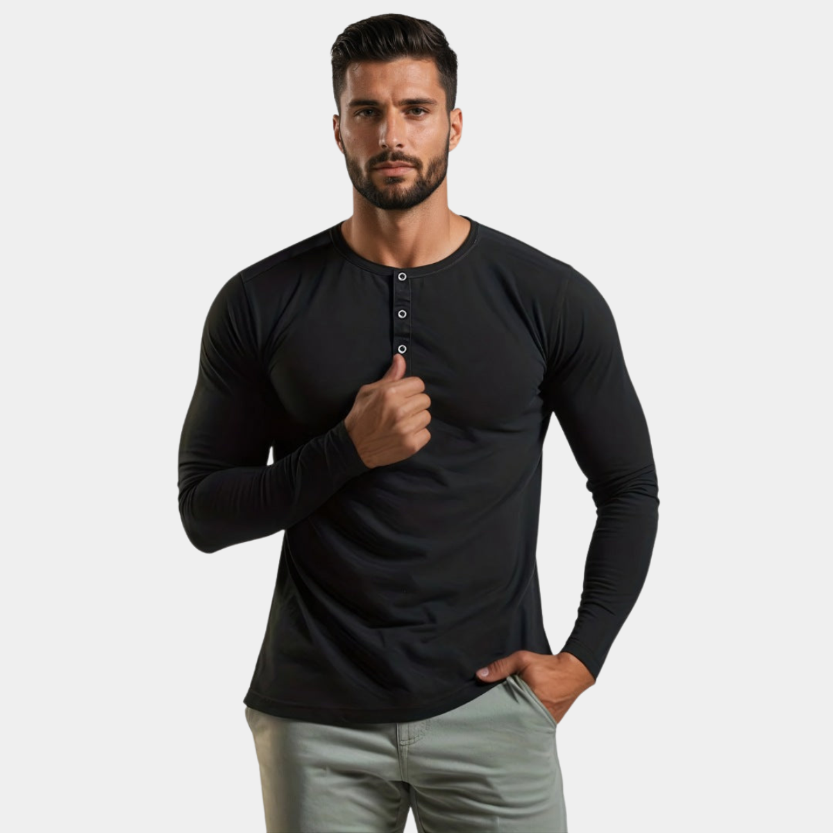 Aimar® | Muscle Fit Long Sleeve