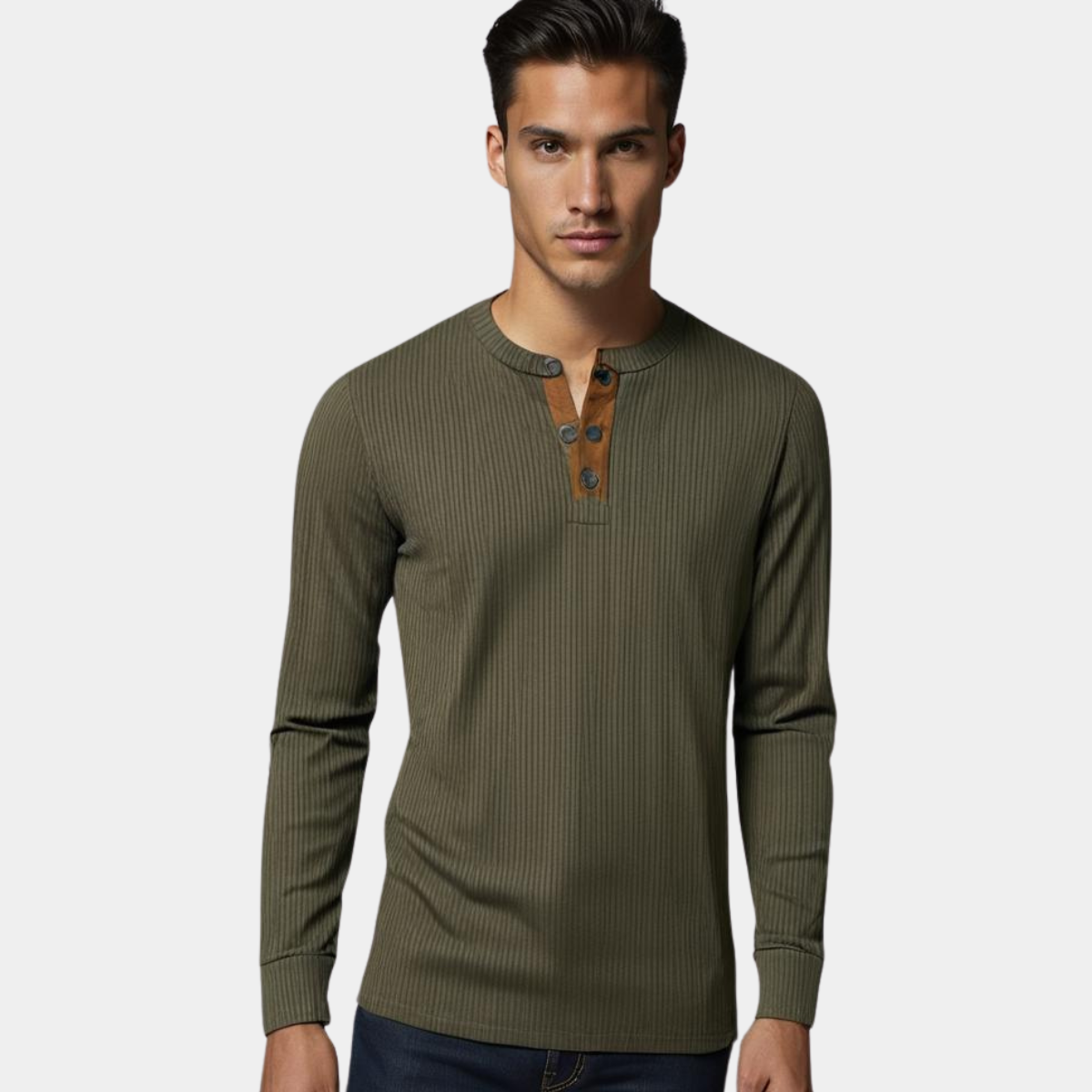 Alcides® | Striped Long-Sleeved Sweater