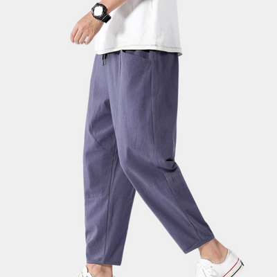 Cian® | Lightweight Linen Trousers