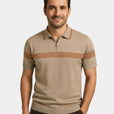 Kris® | Striped Polo